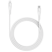 Canyon MFI-4, kabel Type C do MFI Lightning za Apple, PVC ohišje, funkcija: s polno funkcionalnostjo (prenos podatkov in PD polnjenje), izhod: 5V/2,4A, premer: 3,5 mm, dolžina kabla 1,2m, 0,026 kg,