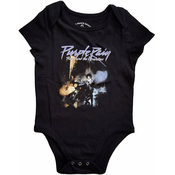 Prince Purple Rain Baby Grow Black (12 Months)