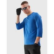 Mens cycling T-shirt 4F - blue