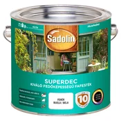 Pokrivna barva za les 0,75/2,5L SADOLIN SUPER DECKFARBE - Bela - 2,5 L