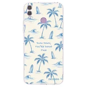 Silikonski prozorni ovitek za Honor 8X - Slow Tide