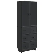 vidaXL Set omar 2 pcs 66 x 34,5 x 90 cm Inženirski les