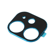Zaščita kamere za Apple iPhone 12 mini Teracell, kovinska, modra