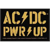 AC/DC PWR-UP Našitek za šivanje 100 x 50 mm