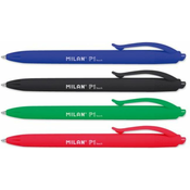 Kemijska olovka Milan Touch - P1, automatski, 1.0 mm, plavi, asortiman