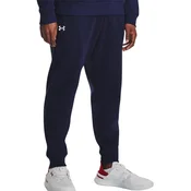 Under Armour Rival Fleece moške trenirke, mornarsko modra, 2XL