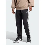 adidas Spodnji del trenirke Essentials 3-Stripes French Terry KY6533 Črna Regular Fit