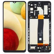 shumee Originalni LCD zaslon + zaslon na dotik Samsung SM-A326 Galaxy A32 5G (IPS) črn okvir
