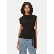 French Connection Bluza Zion 769C5 Črna Slim Fit