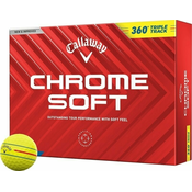 Callaway Chrome Soft 2024 Yellow Golf loptice 360 Triple Track