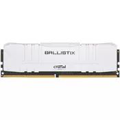 CRUCIAL Memorija DDR4 8GB 2666MHz CRUCIAL Ballistix White BL8G26C16U4W