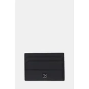 Usnjen etui za kartice HUGO črna barva, 50548764