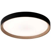 Plafonjera Ferotehna Gabriela LED 24 W 1440 lm 3000/4000/6500 K 38 cm tamno drvo/crna