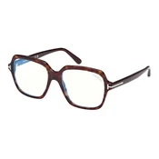 Tom Ford FT5908-B 052 ONE SIZE (54) Havana/Kristalna