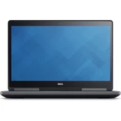 Obnovljen Dell Precision 7720, i7-6920HQ, 32GB RAM, 512GB SSD, Nvidia Quadro P3000, Razred B