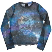 The Grateful Dead Stealy Glitter Ball (Mesh) Blue L Ženske Majica