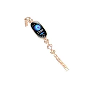 INF Smartwatch z merjenjem srčnega utripa, SpO2 in krvnega tlaka, IP67, Bluetooth 5.3 PinkGold, (5000263693)