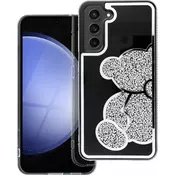 OEM TEDDY BEAR etui za SAMSUNG A16 5G / A16 4G srebrni