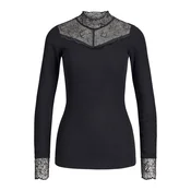 JJ Rebel Ženska bluza sa visokom kragnom 12298581, Crna