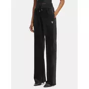 Guess Spodnji del trenirke V3BB26 K0232 Črna Regular Fit
