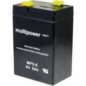 POWERY Akumulator kosilnica 6V 5Ah (nadomešča 4,5Ah 4Ah)