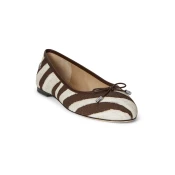 Lauren Ralph Lauren Balerinke JAYNA temno rjava/off-bela