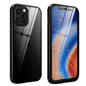 Črn MAGNETNI ovitek 360° (iPhone 15 Pro Max)