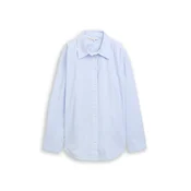 TOM TAILOR Bluza pastelno modra / bela