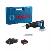 BOSCH PROFESSIONAL akumulatorska sabljasta žaga Biturbo GSA 185-LI + kovček 06016C0021