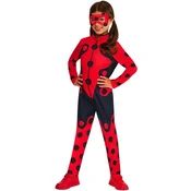 MIRACULOUS Kúzelná  lienka detský kostým veľkosť XS(110-116cm)