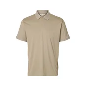 SELECTED HOMME Majica SLHFAVE bež