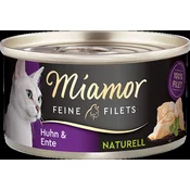 Miamor Fileji, konzerva 80 g - Piščanec + raca
