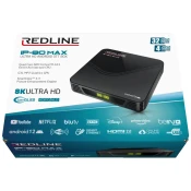 REDLINE prijemnik IP-80 Max (IPTV@Android, 4K, 4/32GB, USB, WiFi)