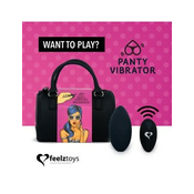 Vibrator Feelztoys Panty-vibe črn
