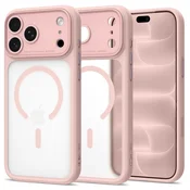 Tech-protect MagPeak MagSafe CC ovitek za iPhone 17 Pro/18 Pro, rožnat