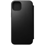 Nomad Modern Leather Folio, black - iPhone 15 Plus (NM01624585)