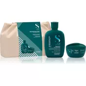 Alfaparf Milano Semi di Lino Reconstruction Duo Kit darilni set za poškodovane lase 2 kos