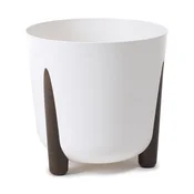 shumee Cvetlični lonček iz mahu bel 34xh32 cm