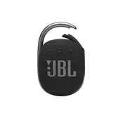 JBL Prijenosni Bluetooth zvučnik CLIP 4, crni