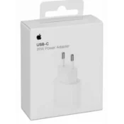 Apple iPhone hišni adapter 220V MUVV3ZM/A QC PD 20W vhod Type C - Original (EU Blister) - bel