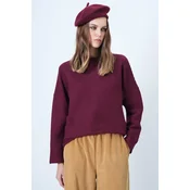 Trend Alacati Stili Ženska bluza Alc-X14391, Bordo
