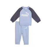 PUMA Minicats Essentials Raglan Crew Set Toddler, Clothing, Chambray Blue, 2-3Y