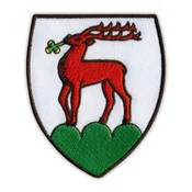 shumee Našitek Jelenia Gora - grb Jelenje gore - magnetna podlaga - vezen našitek/značka/emblem