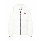 Tommy Jeans Zimska jakna ALASKA, prljavo bijela / crvena / mornarsko plava