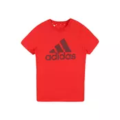 adidas B BL T, dečja majica, crvena HE9280