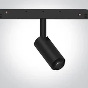 PRILAGODLJIV ČRNI REFLEKTOR ZA MAGNETNE ŠINE 7W DALI 48V IP20 MINI/MIDI/MAXI/P&P DM42140L/B/W