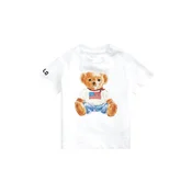 Polo Ralph Lauren Majica 320844731001 Bela Regular Fit