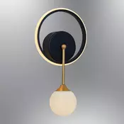 Opviq Zidna lampa 3000K, Crna
