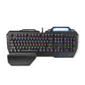 Nedis Žična igralna tipkovnica | USB | Mehanski ključi | RGB | US International | Ameriška postavitev | USB napajanje | Dolžina napajalnega kabla: 1,70 m | Igranje