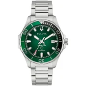 Bulova 98B471 Mens Watch Marine Star Automatic 41mm 20ATM